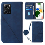 Custodia per cellulare in pelle con flip in rilievo 3D a tracolla, For Xiaomi 13, For Xiaomi 13 Lite 5G, For Xiaomi 13 Pro, For Xiaomi Poco X5 Pro 5G