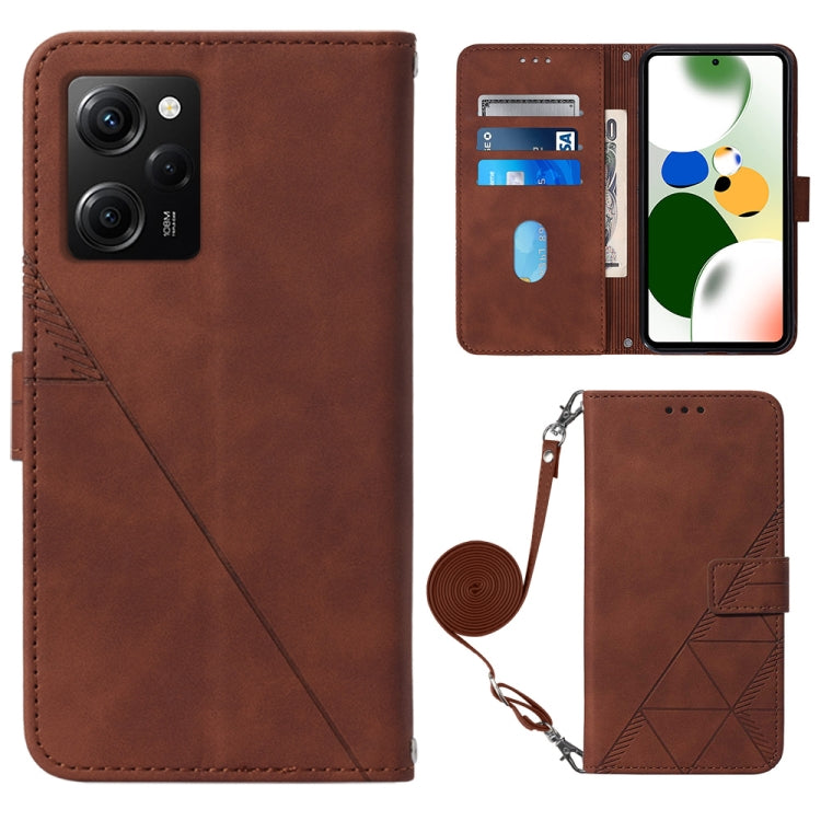 Custodia per cellulare in pelle con flip in rilievo 3D a tracolla, For Xiaomi 13, For Xiaomi 13 Lite 5G, For Xiaomi 13 Pro, For Xiaomi Poco X5 Pro 5G