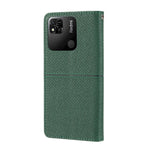 Custodia per telefono in pelle magnetica con cuciture a trama intrecciata, For Xiaomi Redmi 12C, For Samsung Galaxy S23 5G, For Samsung Galaxy S23+ 5G, For Samsung Galaxy S23 Ultra 5G
