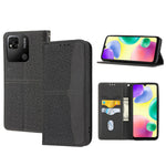 Custodia per telefono in pelle magnetica con cuciture a trama intrecciata, For Xiaomi Redmi 12C, For Samsung Galaxy S23 5G, For Samsung Galaxy S23+ 5G, For Samsung Galaxy S23 Ultra 5G
