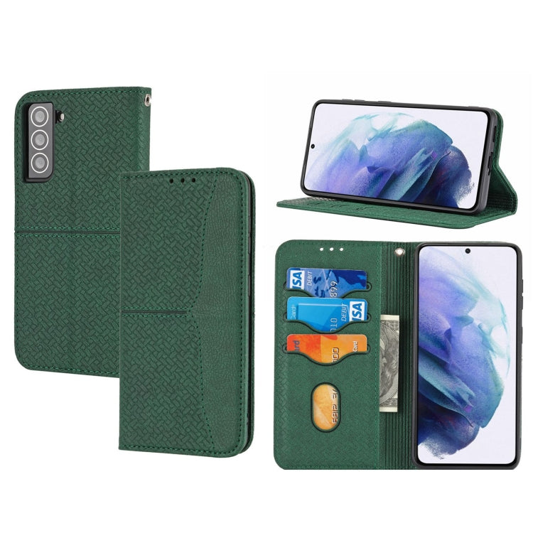 Custodia per telefono in pelle magnetica con cuciture a trama intrecciata, For Xiaomi Redmi 12C, For Samsung Galaxy S23 5G, For Samsung Galaxy S23+ 5G, For Samsung Galaxy S23 Ultra 5G
