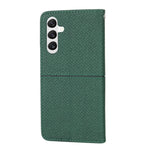 Custodia per telefono in pelle magnetica con cuciture a trama intrecciata, For Samsung Galaxy A14 5G, For Samsung Galaxy A34 5G
