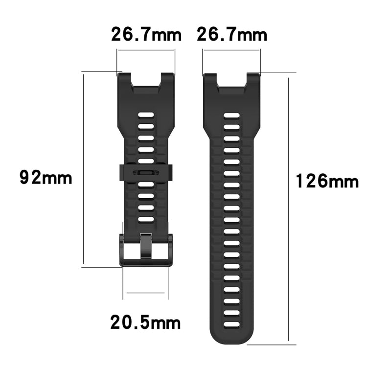 Cinturino per orologio in silicone tirannosauro, For Huami Amazfit T-Rex A1918