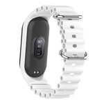 Cinturino per orologio traspirante in silicone marino tinta unita, For Xiaomi Mi Band 7 / 6 / 5 / 4 / 3