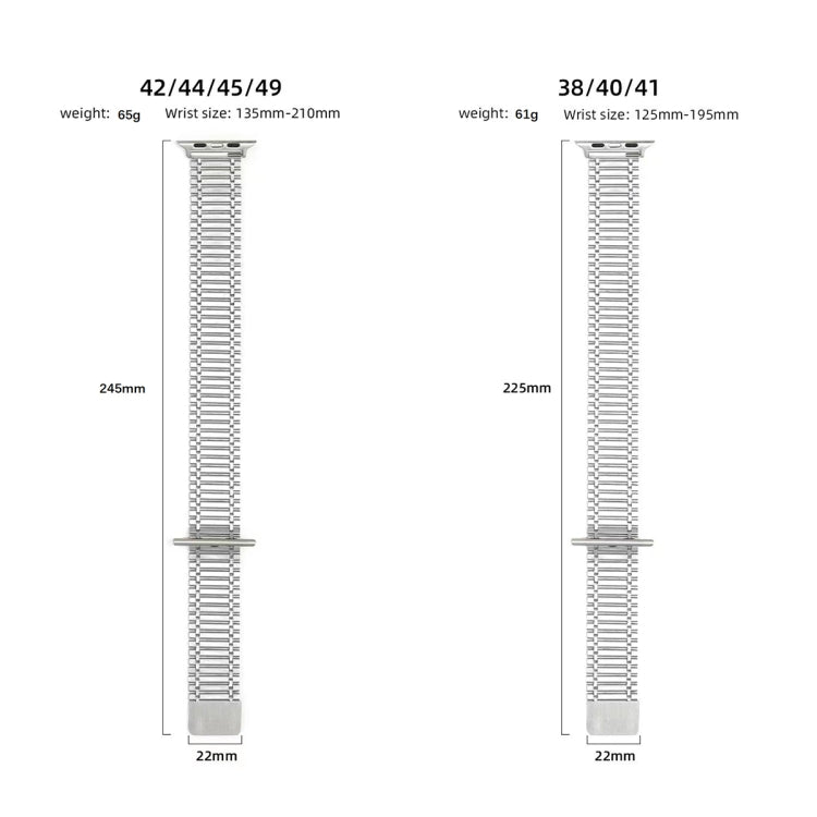 Cinturino magnetico in acciaio per Apple Watch