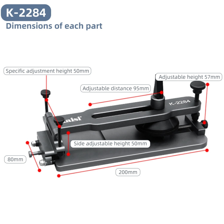 Apparecchio separatore schermo LCD universale non riscaldato Kaisi K-2284, K-2284