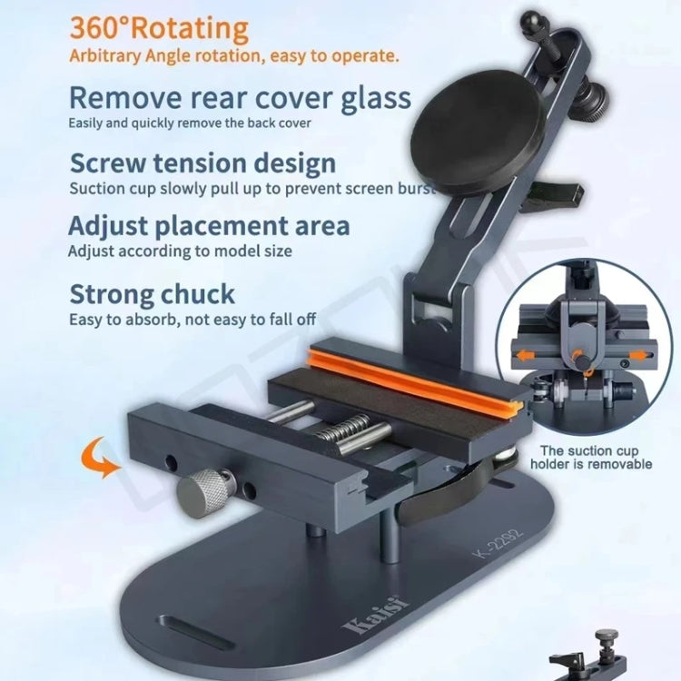 Kaisi K-2292 Apparecchio multifunzionale 2 in1 360 rotazione, K-2292