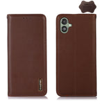 KHAZNEH Custodia per telefono in pelle di vacchetta con strato superiore nappa, For Samsung Galaxy F14 5G, For Xiaomi 13 Ultra