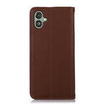 KHAZNEH Custodia per telefono in pelle di vacchetta con strato superiore nappa, For Samsung Galaxy F14 5G, For Xiaomi 13 Ultra