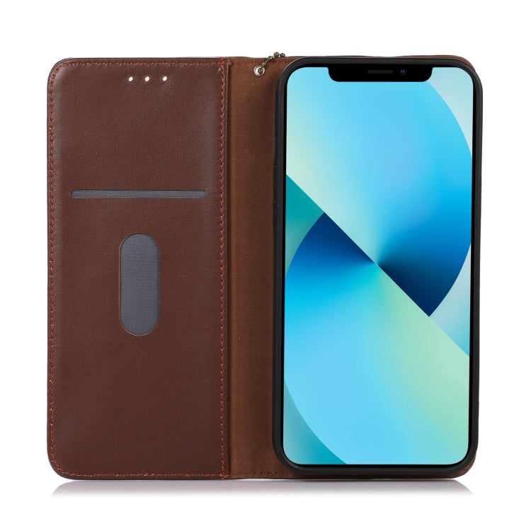 KHAZNEH Custodia per telefono in pelle di vacchetta con strato superiore nappa, For Samsung Galaxy F14 5G, For Xiaomi 13 Ultra