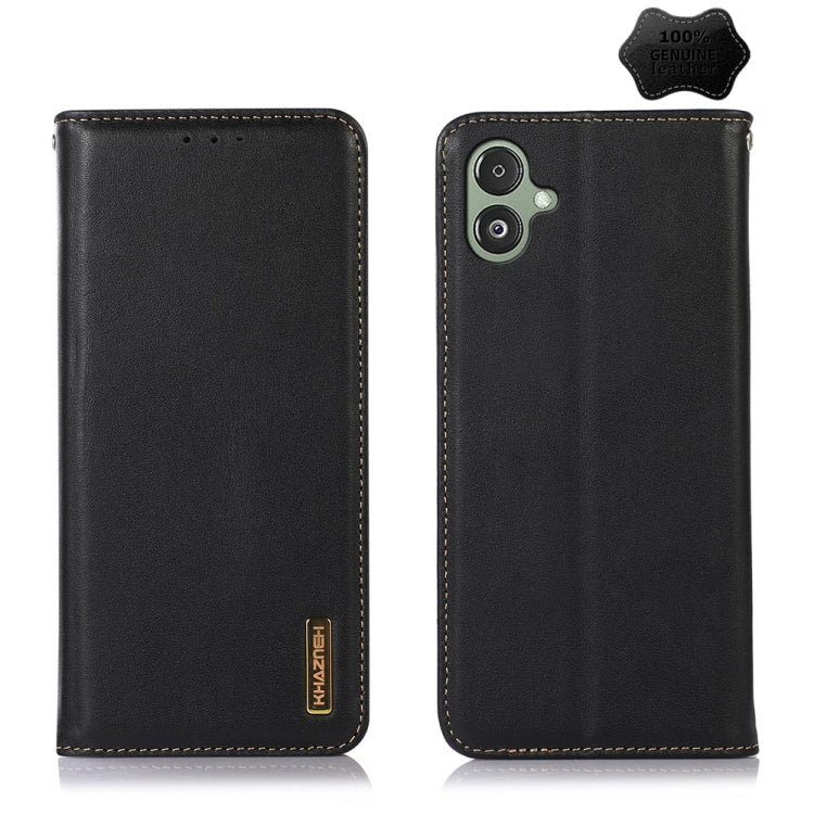 KHAZNEH Custodia per telefono in pelle di vacchetta con strato superiore nappa, For Samsung Galaxy F14 5G, For Xiaomi 13 Ultra
