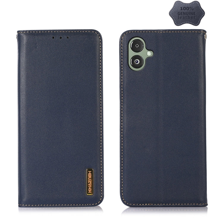 KHAZNEH Custodia per telefono in pelle di vacchetta con strato superiore nappa, For Samsung Galaxy F14 5G, For Xiaomi 13 Ultra