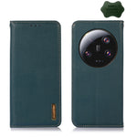 KHAZNEH Custodia per telefono in pelle di vacchetta con strato superiore nappa, For Samsung Galaxy F14 5G, For Xiaomi 13 Ultra