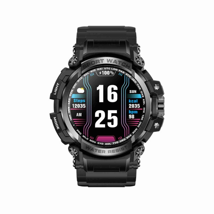 LC16 1,32 pollici IP68 Sport impermeabile Sport all'aria aperta Smart Watch, supporto chiamate Bluetooth / monitoraggio della frequenza cardiaca