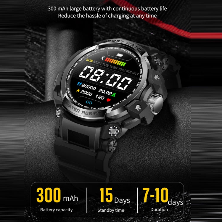 LC16 1,32 pollici IP68 Sport impermeabile Sport all'aria aperta Smart Watch, supporto chiamate Bluetooth / monitoraggio della frequenza cardiaca