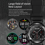 LC16 1,32 pollici IP68 Sport impermeabile Sport all'aria aperta Smart Watch, supporto chiamate Bluetooth / monitoraggio della frequenza cardiaca