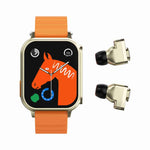 N22 2 in 1 1,96 pollici HD Display Sport Bluetooth Call Earphone Smart Watch