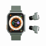 N22 2 in 1 1,96 pollici HD Display Sport Bluetooth Call Earphone Smart Watch