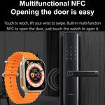 N22 2 in 1 1,96 pollici HD Display Sport Bluetooth Call Earphone Smart Watch