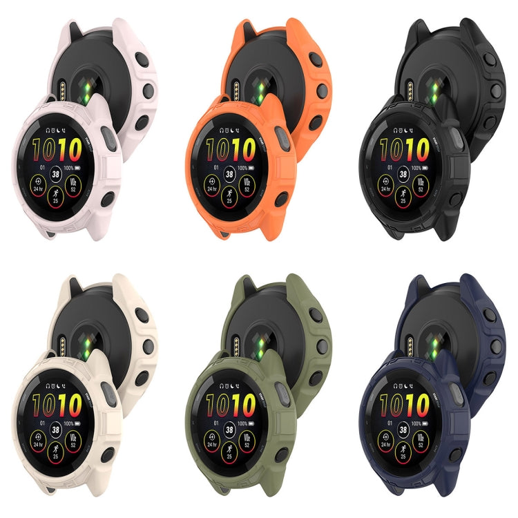 Custodia protettiva per orologio Armor Hollow, For Garmin Forerunner 265, For Garmin Forerunner 265S, For Garmin Forerunner 965
