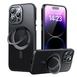 360 Rotante MagSafe Magnetic Skin Feel Custodia per telefono, For iPhone 14 Pro Max, For iPhone 14 Pro, For iPhone 14 Plus, For iPhone 14