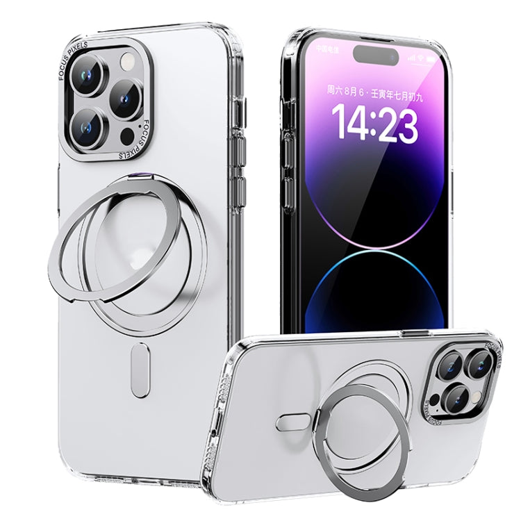 360 Rotante MagSafe Magnetic Skin Feel Custodia per telefono, For iPhone 14 Pro Max, For iPhone 14 Pro, For iPhone 14 Plus, For iPhone 14