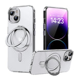 360 Rotante MagSafe Magnetic Skin Feel Custodia per telefono, For iPhone 14 Pro Max, For iPhone 14 Pro, For iPhone 14 Plus, For iPhone 14