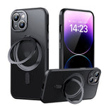 360 Rotante MagSafe Magnetic Skin Feel Custodia per telefono, For iPhone 14 Pro Max, For iPhone 14 Pro, For iPhone 14 Plus, For iPhone 14