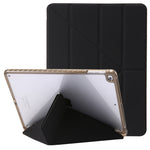 Custodia per tablet in pelle con deformazione acrilica trasparente, For iPad Pro 11 2022 / 2021 / 2020, For iPad Air / Air 2 / 9.7 2018 / 2017