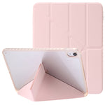 Custodia per tablet in pelle con deformazione acrilica trasparente, For iPad 10th Gen 10.9 2022, For iPad Pro 12.9 2022 / 2021 / 2020
