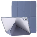 Custodia per tablet in pelle con deformazione acrilica trasparente, For iPad 10th Gen 10.9 2022, For iPad Pro 12.9 2022 / 2021 / 2020