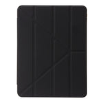 Custodia per tablet in pelle con deformazione acrilica trasparente, For iPad Pro 11 2022 / 2021 / 2020, For iPad Air / Air 2 / 9.7 2018 / 2017