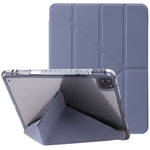 Custodia per tablet in pelle con deformazione acrilica trasparente, For iPad Pro 11 2022 / 2021 / 2020, For iPad Air / Air 2 / 9.7 2018 / 2017