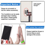 JK inell LCD Screen Digitizer Full Assembly For iPhone 14(JK inell), For iPhone 14 Plus(JK inell)