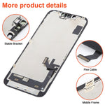RJ inell LCD Screen for Full Assembly with Digitizer, For iPhone 14(RJ inell), For iPhone 14 Plus(RJ inell)