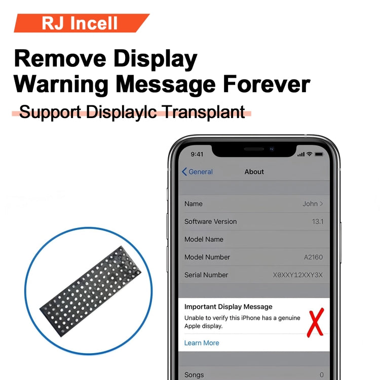 RJ inell LCD Screen for Full Assembly with Digitizer, For iPhone 14(RJ inell), For iPhone 14 Plus(RJ inell)