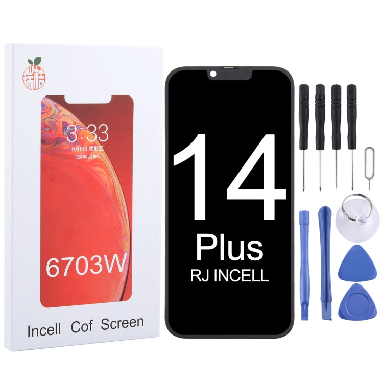 RJ inell LCD Screen for Full Assembly with Digitizer, For iPhone 14(RJ inell), For iPhone 14 Plus(RJ inell)