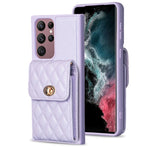 Custodia per telefono in pelle rombica a portafoglio verticale, For Samsung Galaxy S23+ 5G, For Samsung Galaxy S23 Ultra 5G, For Samsung Galaxy S22 Ultra 5G, For Samsung Galaxy S21 FE 5G