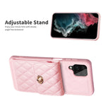 Custodia per telefono in pelle rombica a portafoglio verticale, For Samsung Galaxy A12, For Samsung Galaxy A13 4G, For Samsung Galaxy A34 5G, For Samsung Galaxy A52 4G / 5G