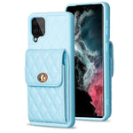 Custodia per telefono in pelle rombica a portafoglio verticale, For Samsung Galaxy A12, For Samsung Galaxy A13 4G, For Samsung Galaxy A34 5G, For Samsung Galaxy A52 4G / 5G