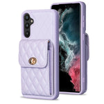 Custodia per telefono in pelle rombica a portafoglio verticale, For Samsung Galaxy A12, For Samsung Galaxy A13 4G, For Samsung Galaxy A34 5G, For Samsung Galaxy A52 4G / 5G