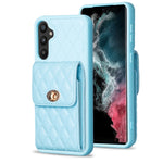 Custodia per telefono in pelle rombica a portafoglio verticale, For Samsung Galaxy A12, For Samsung Galaxy A13 4G, For Samsung Galaxy A34 5G, For Samsung Galaxy A52 4G / 5G