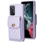 Custodia per telefono in pelle rombica a portafoglio verticale, For Samsung Galaxy A12, For Samsung Galaxy A13 4G, For Samsung Galaxy A34 5G, For Samsung Galaxy A52 4G / 5G