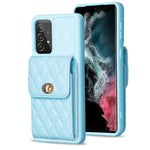 Custodia per telefono in pelle rombica a portafoglio verticale, For Samsung Galaxy A12, For Samsung Galaxy A13 4G, For Samsung Galaxy A34 5G, For Samsung Galaxy A52 4G / 5G