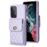 Custodia per telefono in pelle rombica a portafoglio verticale, For Samsung Galaxy A53 5G, For Samsung Galaxy A54 5G
