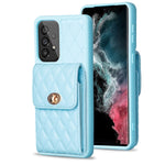 Custodia per telefono in pelle rombica a portafoglio verticale, For Samsung Galaxy A53 5G, For Samsung Galaxy A54 5G