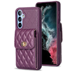 Custodia per telefono in pelle rombica a portafoglio verticale, For Samsung Galaxy A53 5G, For Samsung Galaxy A54 5G