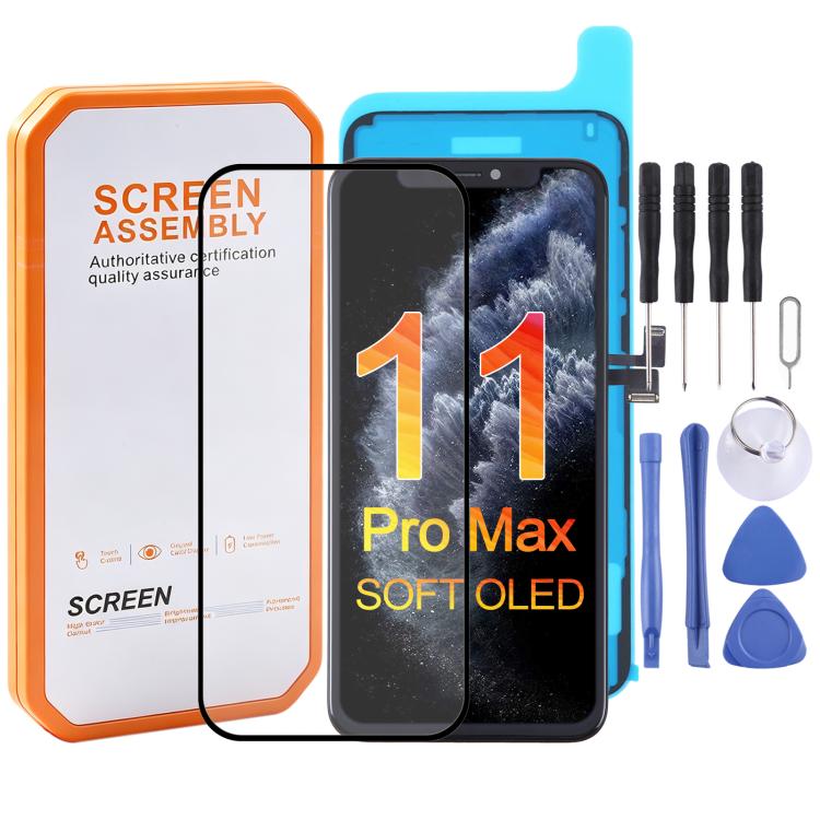 Schermo OLED morbido con digitalizzatore per iPhone