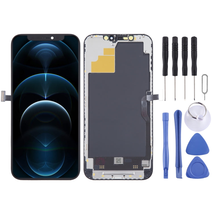 Schermo LCD OLED morbido per assemblaggio completo di digitalizzatore, For iPhone X(Soft OLED), For iPhone XS(Soft OLED), For iPhone XS Max(Soft OLED), For iPhone 11 Pro Max(Soft OLED), For iPhone 11 Pro(Soft OLED), For iPhone 12 Pro Max(Soft OLED)