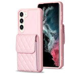 Custodia per telefono in pelle rombica a portafoglio verticale, For Samsung Galaxy S23+ 5G, For Samsung Galaxy S23 Ultra 5G, For Samsung Galaxy S22 Ultra 5G, For Samsung Galaxy S21 FE 5G